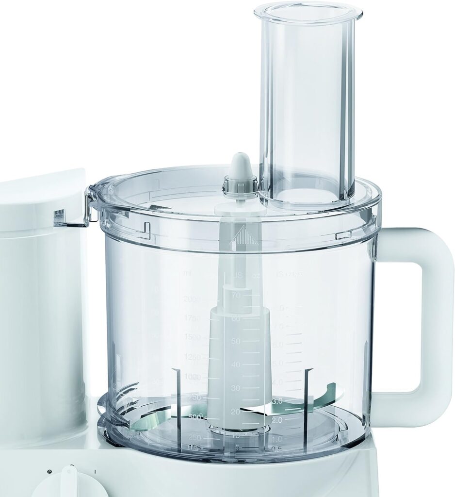 Braun FP 3010 Tribute Collection compact food processor, white