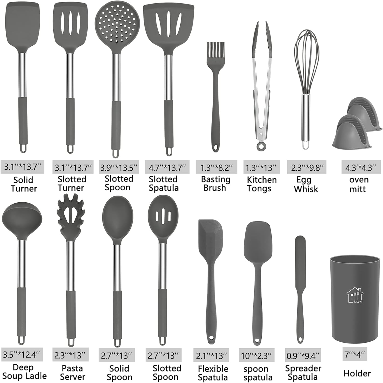 AILUKI Kitchen Utensil Set Review