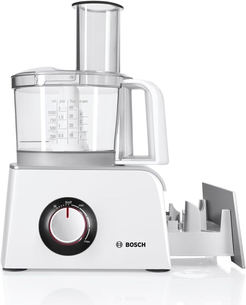 Bosch MCM 4200 - food processor - 800 W - white/silver