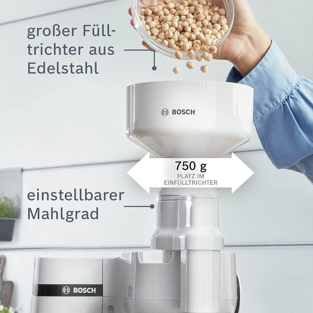 Bosch MUZ5GM1 Grain Mill (Steel Conical Grinder)