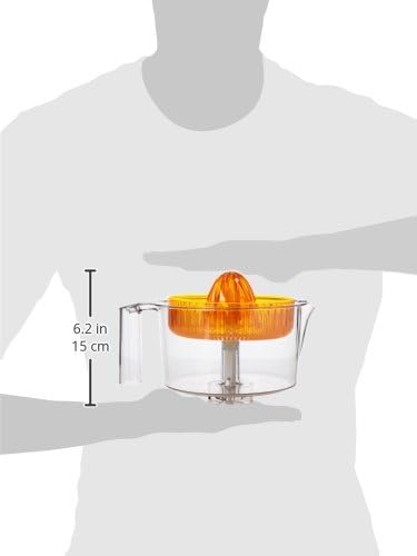 Bosch MUZ5ZP1 Citrus Fruit Juicer Transparent with Orange Juicing Implement Compatible with Bosch MUM5 Food Processor