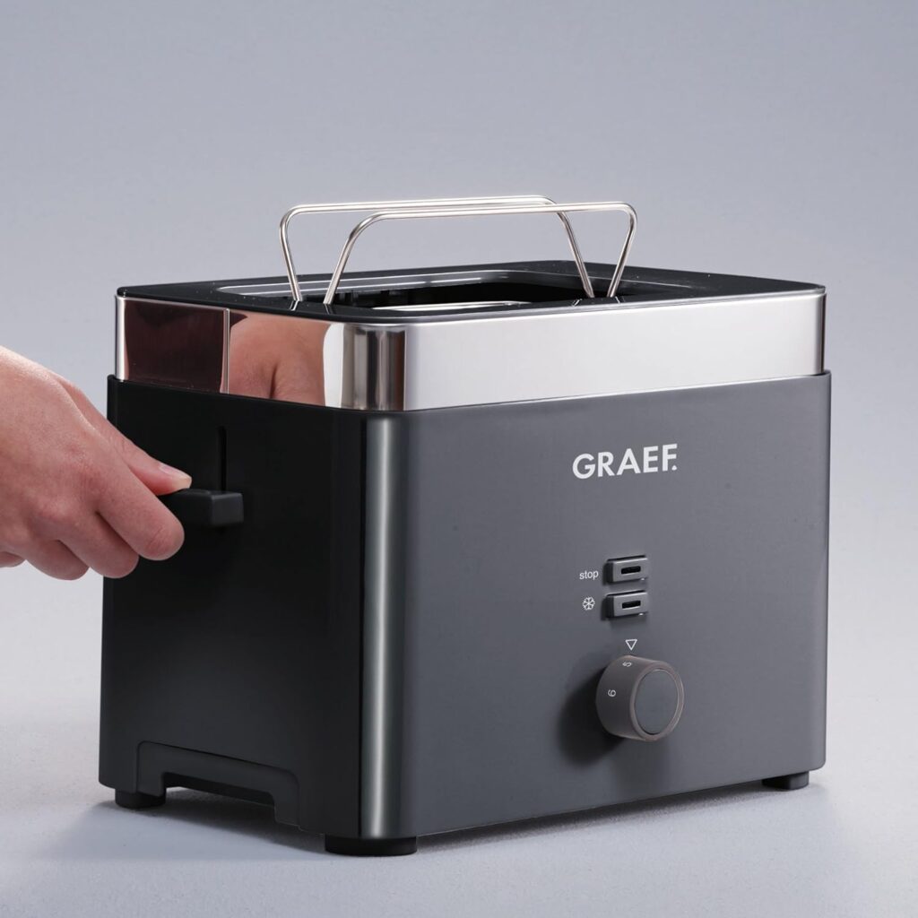 Graef 2 Slice Toaster Black- TO62