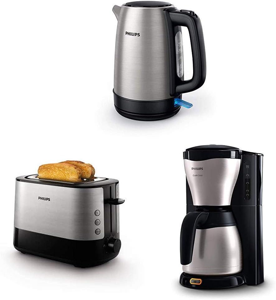 Philips HD9350/90 Kettle (2200 Watt, 1.7 Liter, Edelstahl) Bewertung