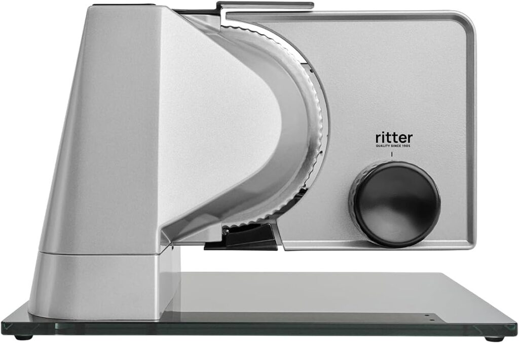 RITTER Sono 5 557.000 All-Purpose Slicer, Full Metal, Metallic Silver